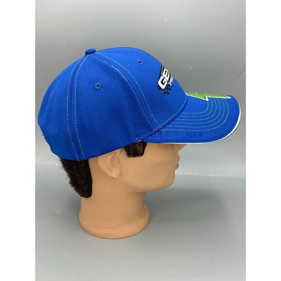 Geico Racing Casey Mears Hat Blue Adjustable Baseball Cap # 13 Motorsports - Picture 3 of 8